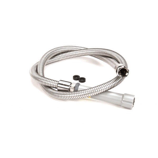 (image for) T&S Brass B-0054-H HOSE, 54 FLEXIBLE STAINLESS STEEL